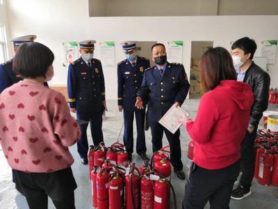 灃東新城多部門聯合整頓消防產品質量市場秩序