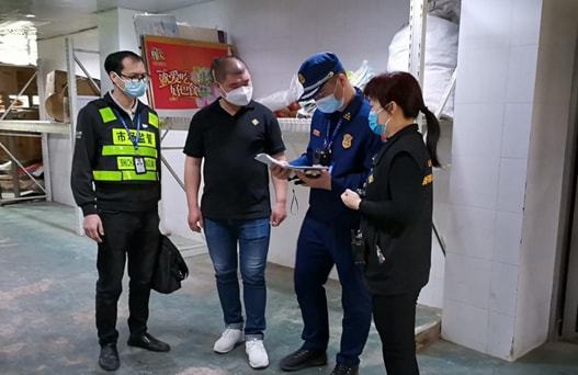 廣西崇左市扶綏縣市場監管局聯合消防救援大隊開展消防產品質量安全專項檢查