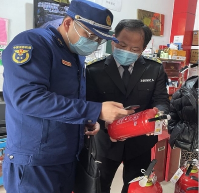 市市場監管局聯合市消防救援支隊開展消防產品質量安全專項檢查
