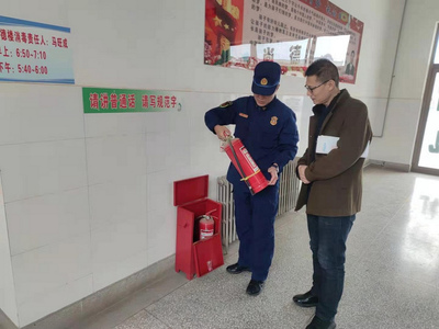 天水武山縣消防救援大隊常懷“四心”做好重點單位隱患整治工作