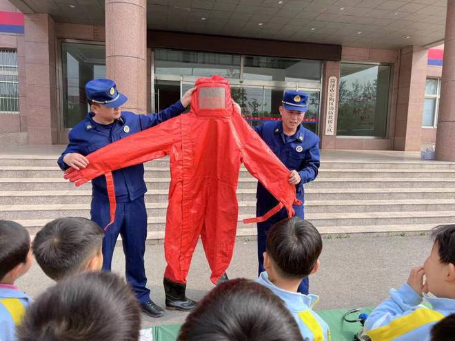 定陶區實驗幼兒園開展社會實踐活動