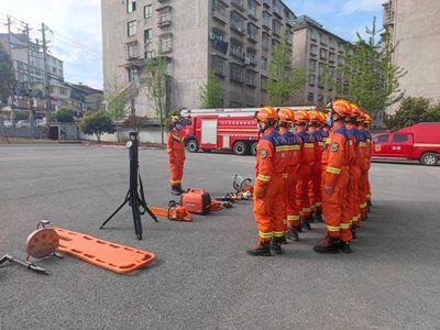 貴州開陽消防:開展地震救援實戰拉動演練