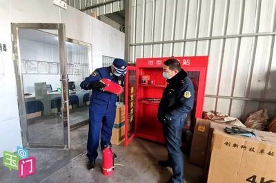 玉門市消防救援大隊積極開展消防產品專項檢查