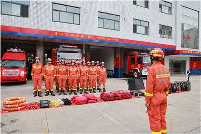 德州消防成立抗洪搶險突擊隊 全面進入臨戰狀態